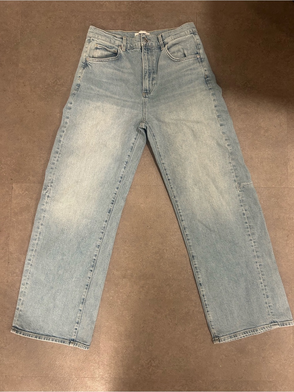 PAIGE Arellia Skimmer Barrel Jeans Mar Vista Size 29 - Picture 5 of 12
